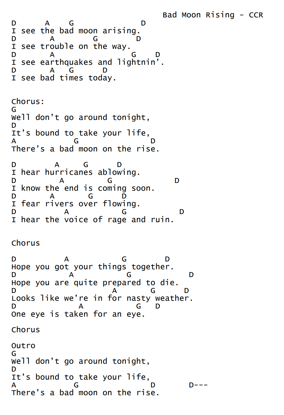 Rainy Days And Mondays - Ukulele Chords/Lyrics