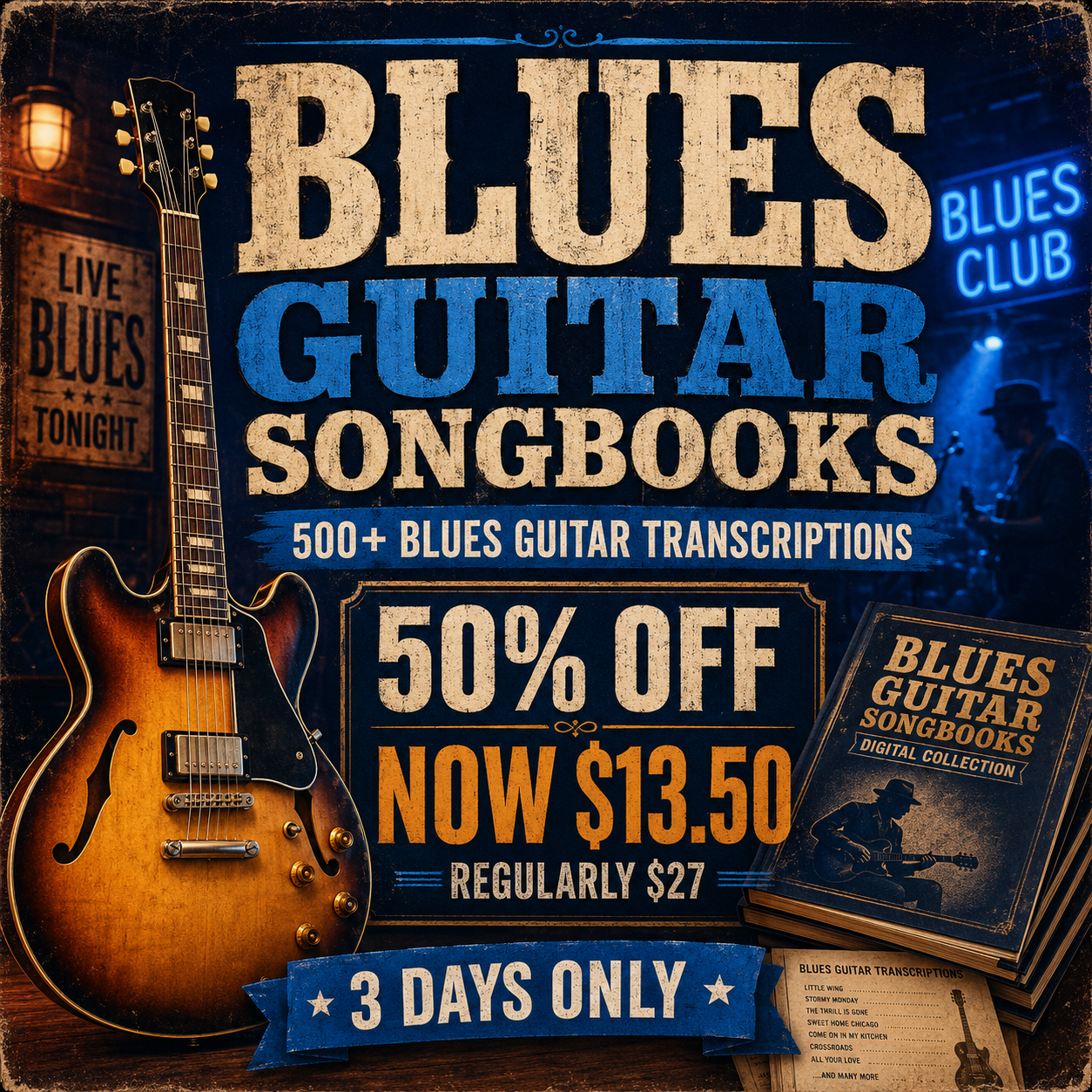 Blues Guitar Songbooks (Download)