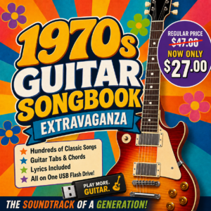 1970s Guitar Songbook Extravaganza (USB Flash Drive)