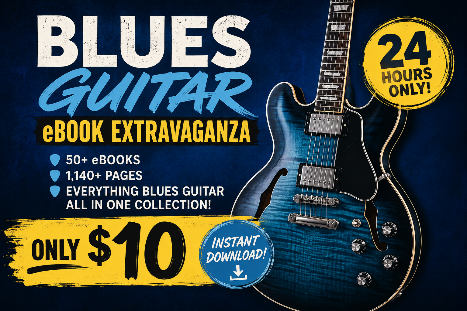 Blues Guitar eBook Extravaganza