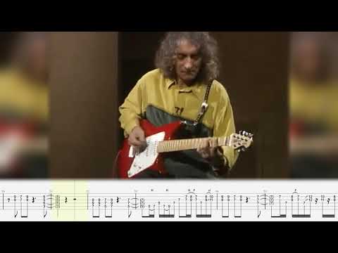 Albert Lee Improvising Over “Cocaine” (With Tab)