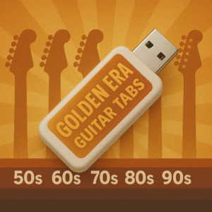 Golden Era Guitar Tabs: 50s-90s Mega Collection (USB Flash Drive)