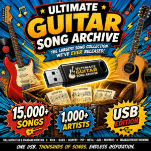 NEW Ultimate Guitar Song Archive